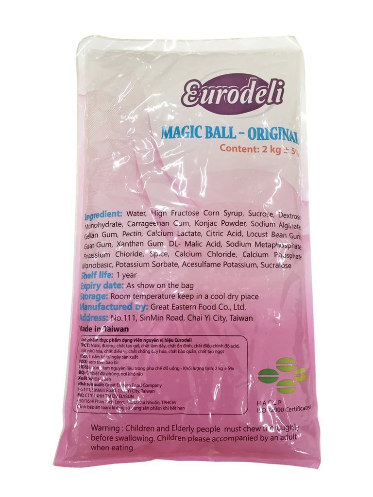  Thạch 3Q ngọc trai Eurodeli 
