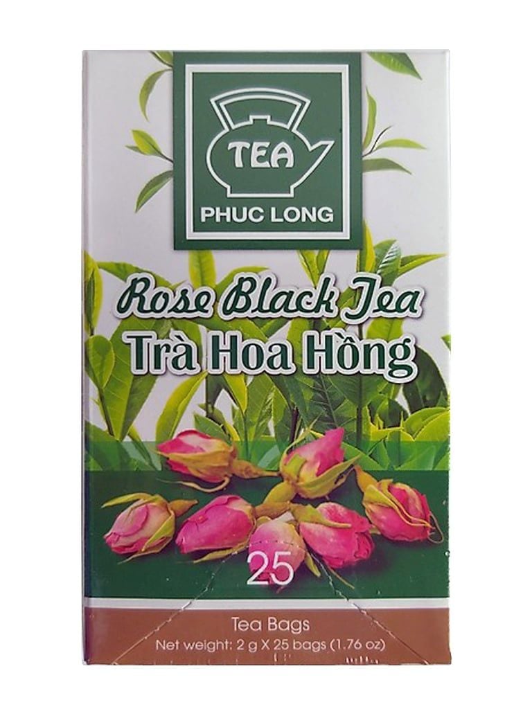 Trà túi lọc Phúc Long hoa hồng 