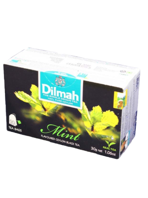  Trà túi lọc Dilmah bạc hà 
