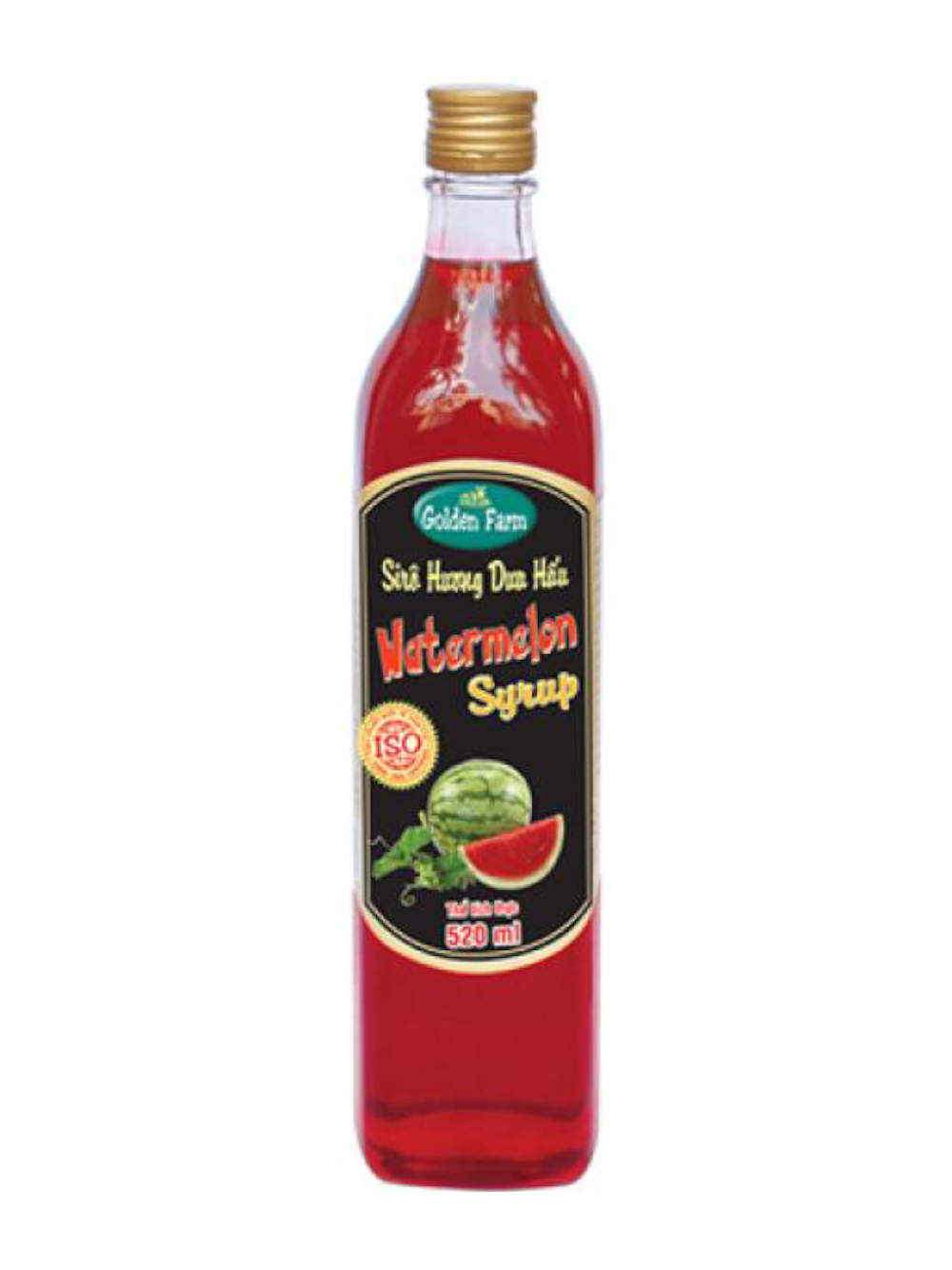  Sirô Golden Farm Dưa Hấu 520 ml 