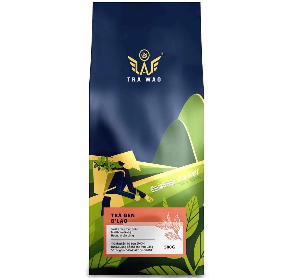  Trà Đen B'Lao WAO 500Gr 
