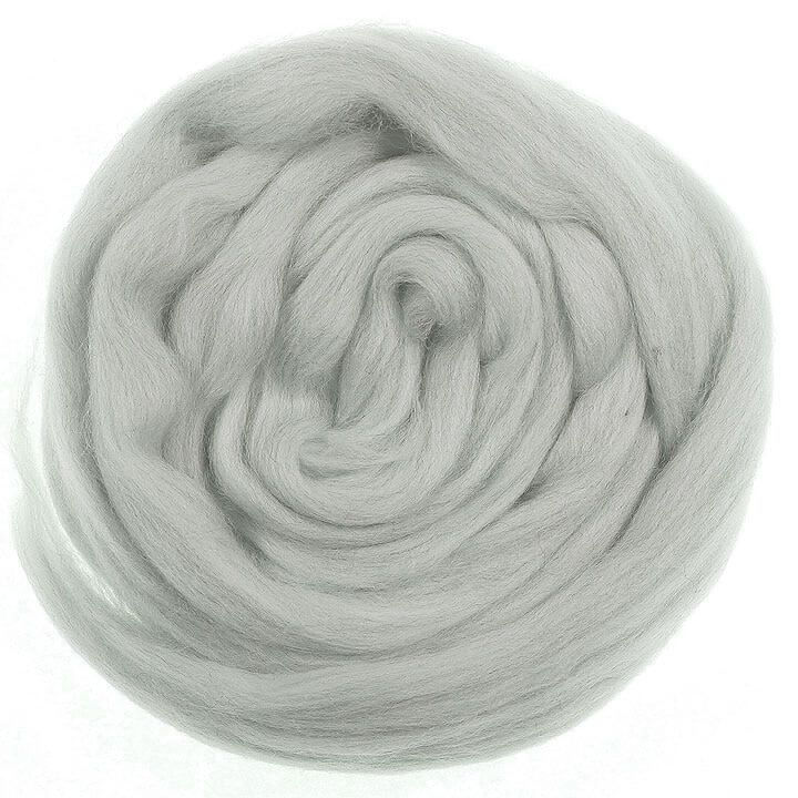  Lông cừu chải mượt thành lọn dài | Grey set | European Merino Wool roving 28 microns | MEANINGFUL CRAFTS 