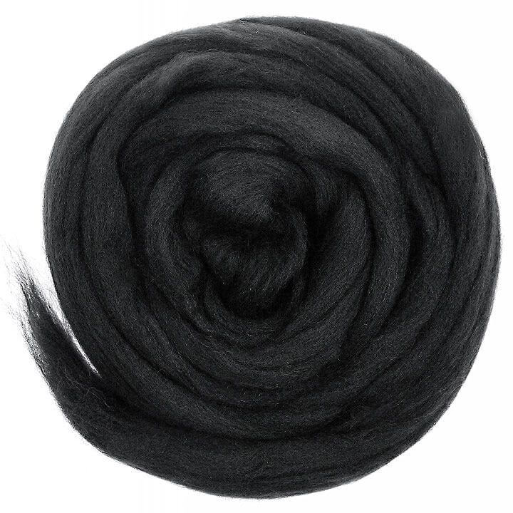  Lông cừu chải mượt thành lọn dài | Grey set | European Merino Wool roving 28 microns | MEANINGFUL CRAFTS 