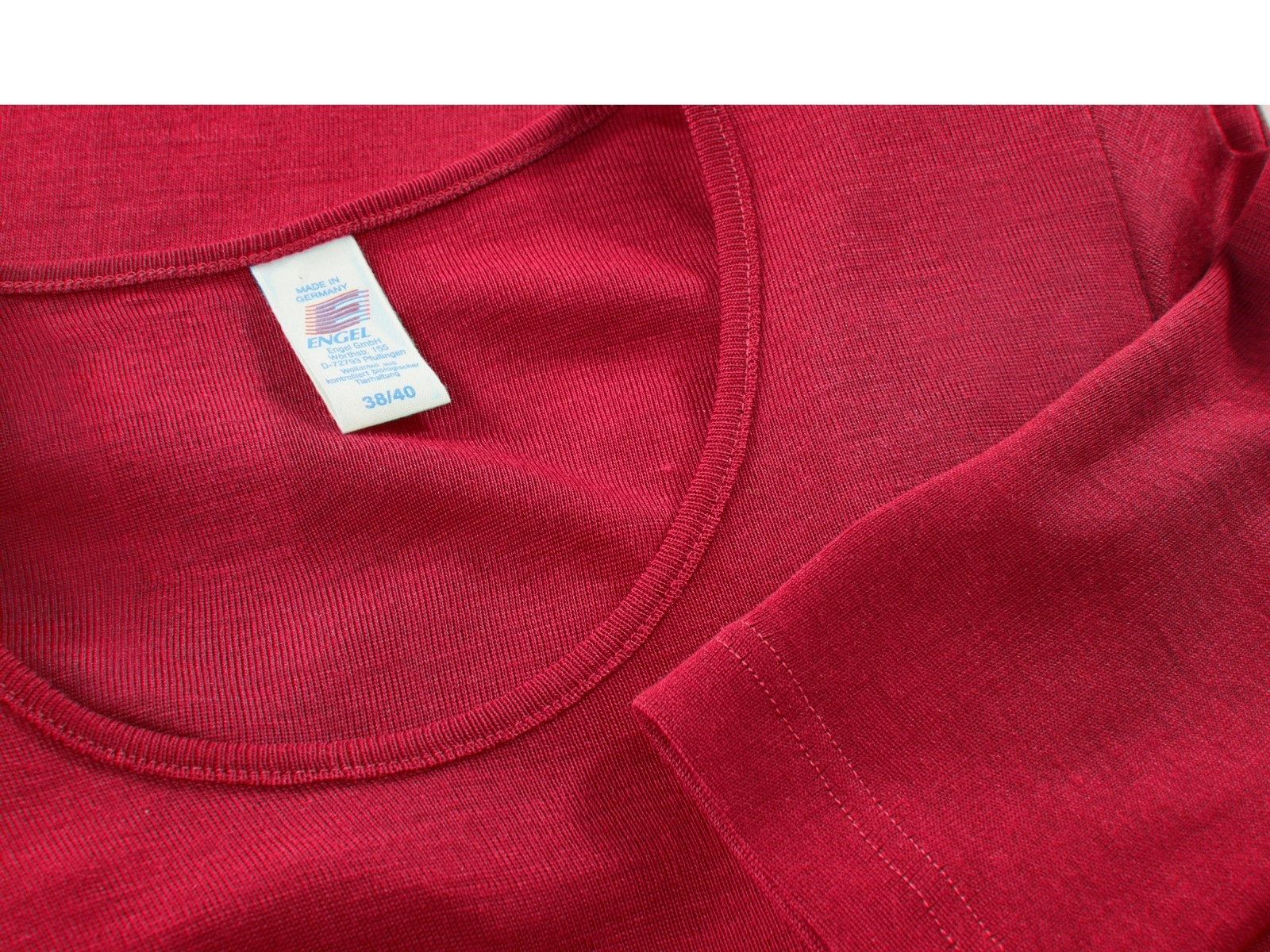  ENGEL Áo dài tay phụ nữ 70% Merino wool 30% Silk Mauve 