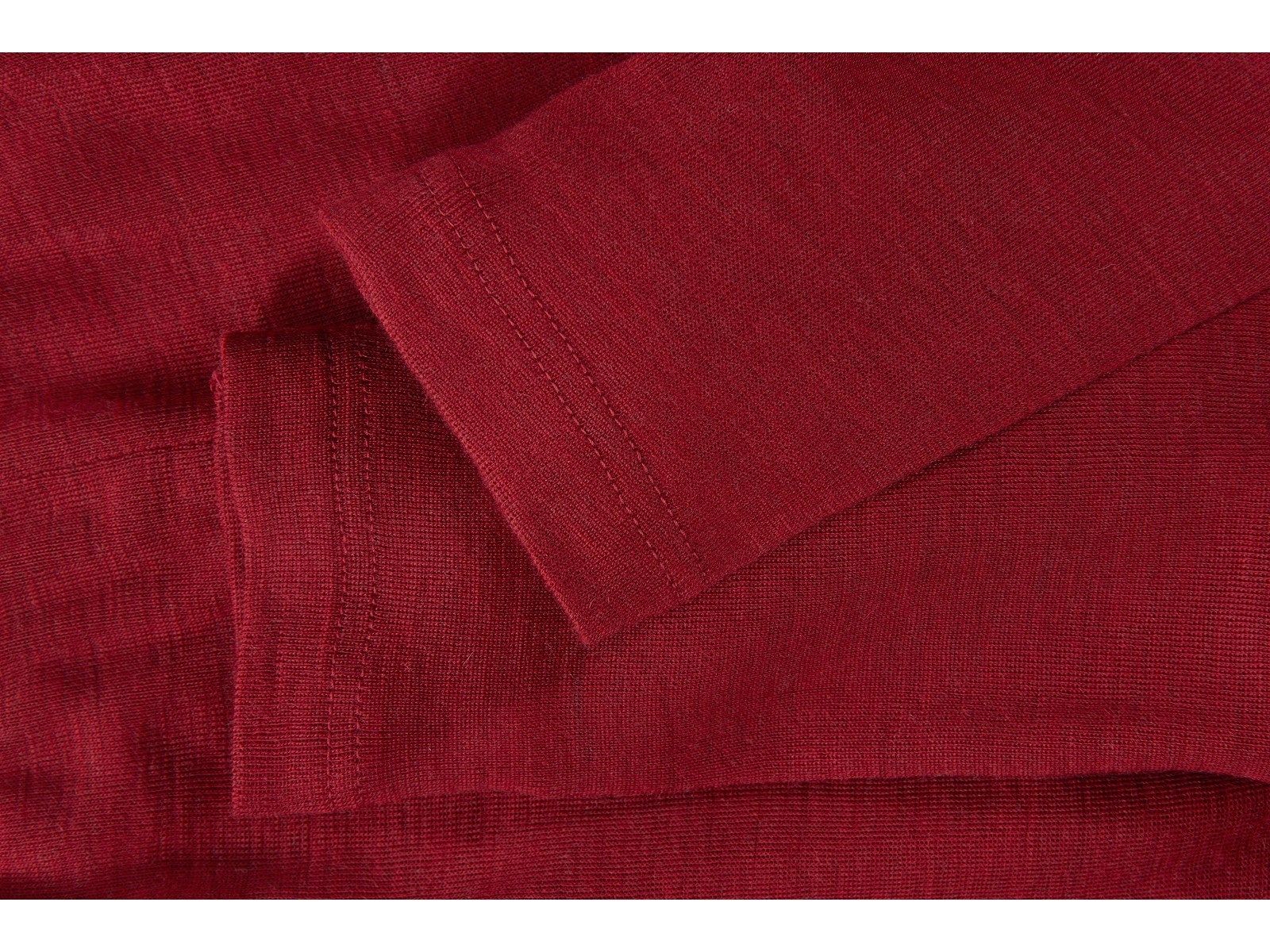  ENGEL Quần legging 100% Merino wool Red melange 