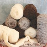  Lông cừu hữu cơ dùng trong Needle Felting | Carded organic wool | FINKHOF 