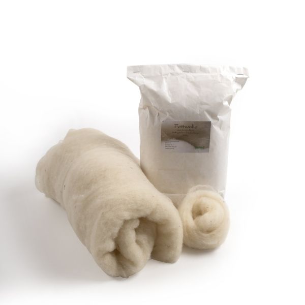  Lông cừu dạng miếng dùng giữ ấm, trị liệu đau khớp | Grease organic wool | FINKHOF 
