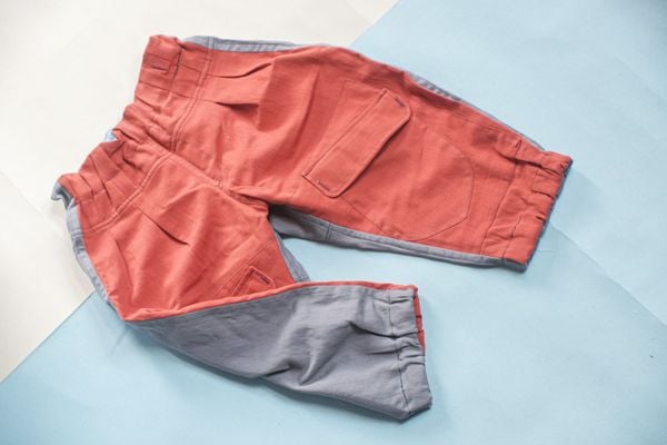  Quần bo gấu | Jogger | Mix color | CHOI SEWING 