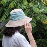  Nón bucket | Bucket Hat | Petrol - Khaki | CHOI SEWING | PRE-ORDER 