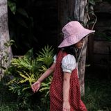  Nón bucket | Bucket Hat | Red | CHOI SEWING 