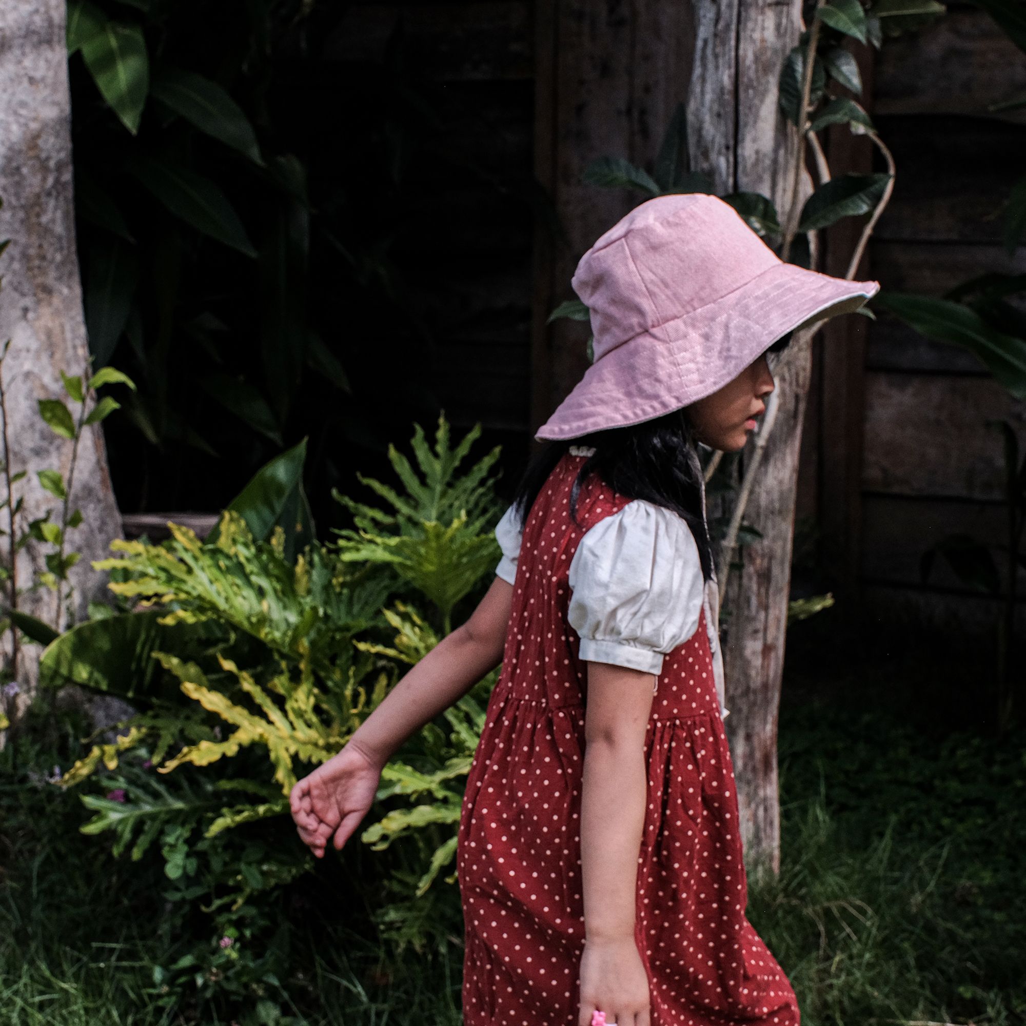  Nón bucket | Bucket Hat | Red | CHOI SEWING 