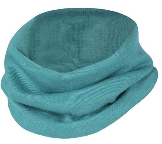  ENGEL Khăn ống quàng cổ 100% Merino wool Ice blue 