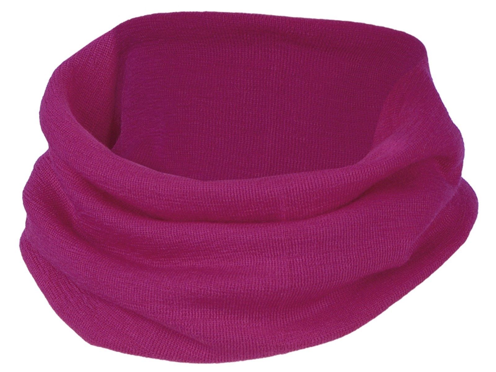  ENGEL Khăn ống quàng cổ 100% Merino wool Raspberry 