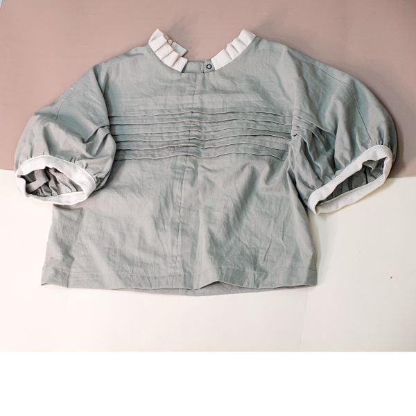  Áo crop top | Chambray shirt | CHOI SEWING 