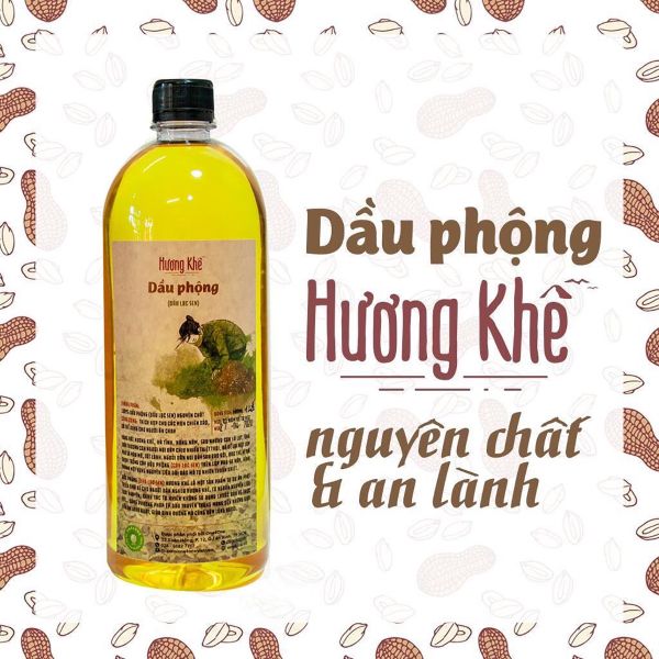  Dầu phộng Hương Khê nguyên chất | Peanut oil | ONE4ONE 