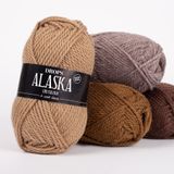  Sợi len lông cừu 50g | Wool yarn | Alaska | DROPS 