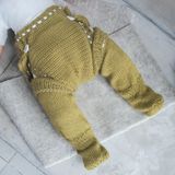  CHOI KNITTED Tất ống Alpaca Green 