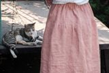  Chân váy linen cài nút | Linen skirt | CHOI SEWING | PRE-ORDER 