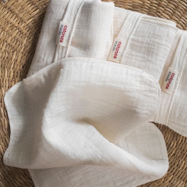  Set 6 khăn xô sữa Muslin 25x25cm | Muslin facecloth | CHOI SEWING 