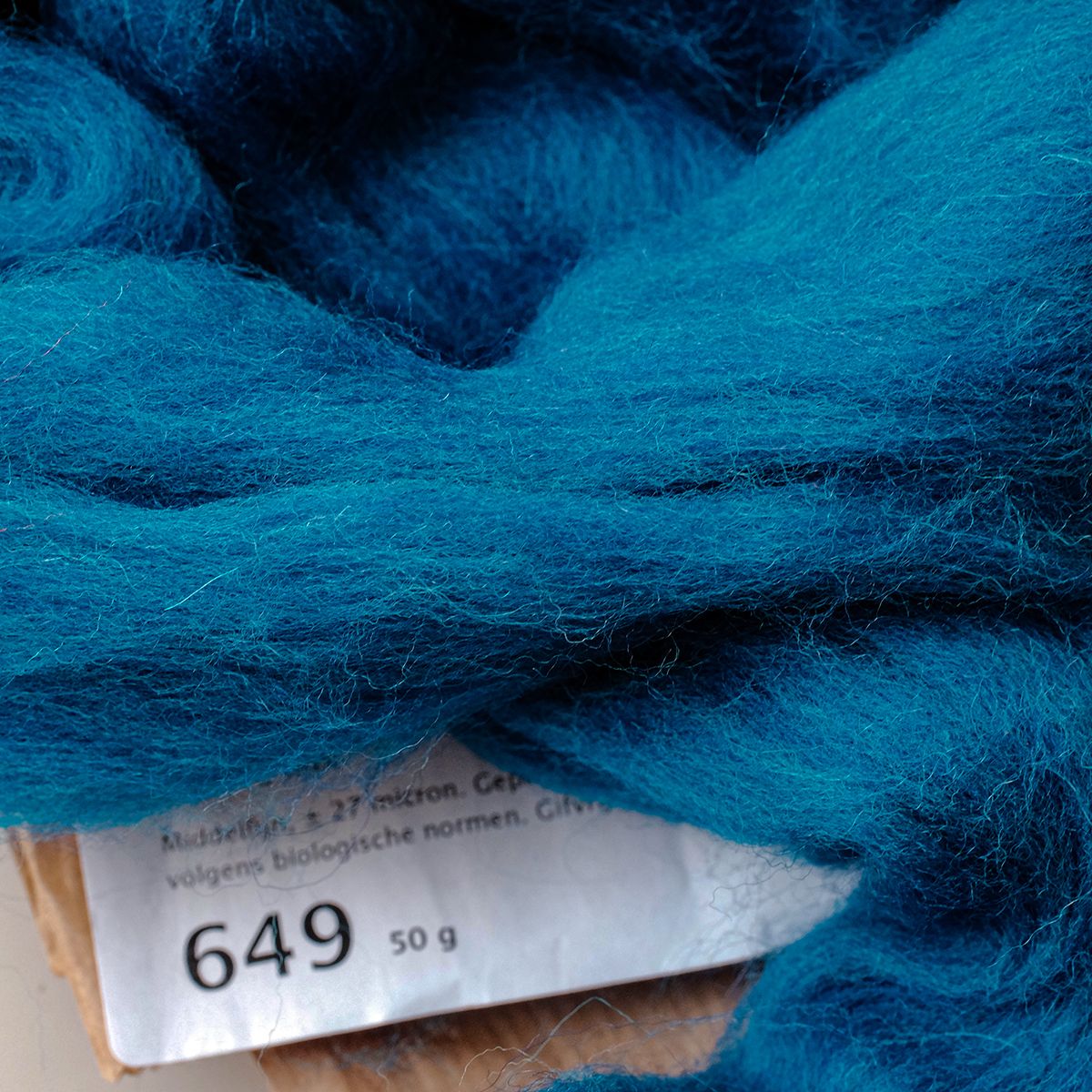  Lông cừu chải mượt thành lọn dài | Blue set | European Merino Wool roving 28 microns | MEANINGFUL CRAFTS 