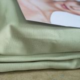  [ORDER] COTONEA Drap cotton bọc nệm dệt kiểu linen Mint 