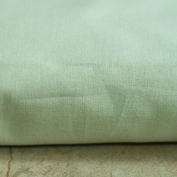  [ORDER] COTONEA Drap cotton bọc nệm dệt kiểu linen Mint 