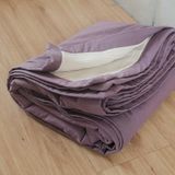  COTONEA Chăn 2 lớp Cotton linen/Musselin màu Lilac 