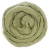  Lông cừu chải mượt thành lọn dài | Green set | European Merino Wool roving 28 microns | MEANINGFUL CRAFTS 