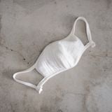  Khẩu trang trơn dây rút | Adjustable mask | Nature | CHOI SEWING | READY TO SHIP 