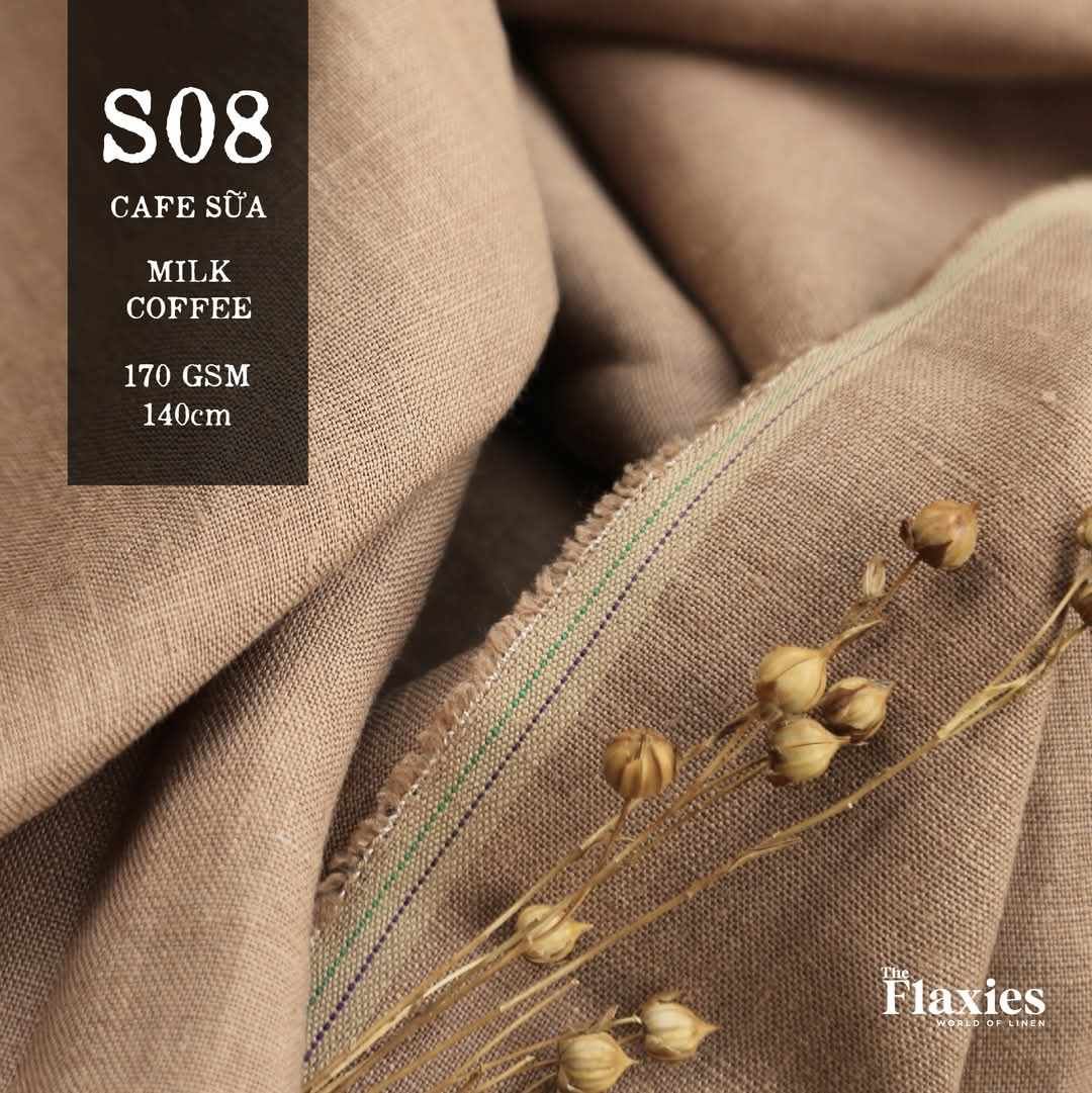  Chân váy linen cài nút | Linen skirt | CHOI SEWING | PRE-ORDER 