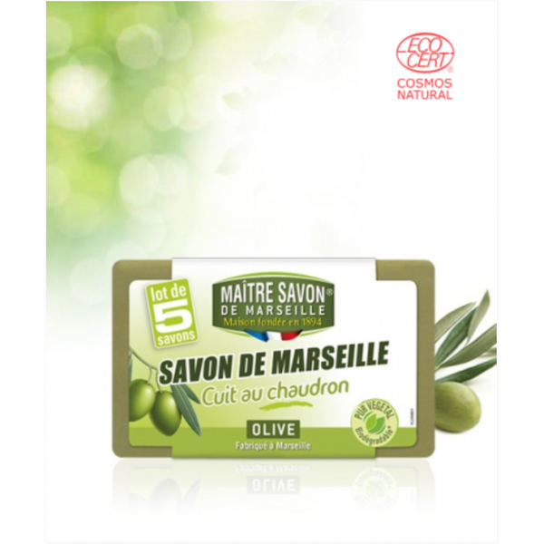  MAITRE SAVON Bánh xà phòng Olive Marseille Pháp 