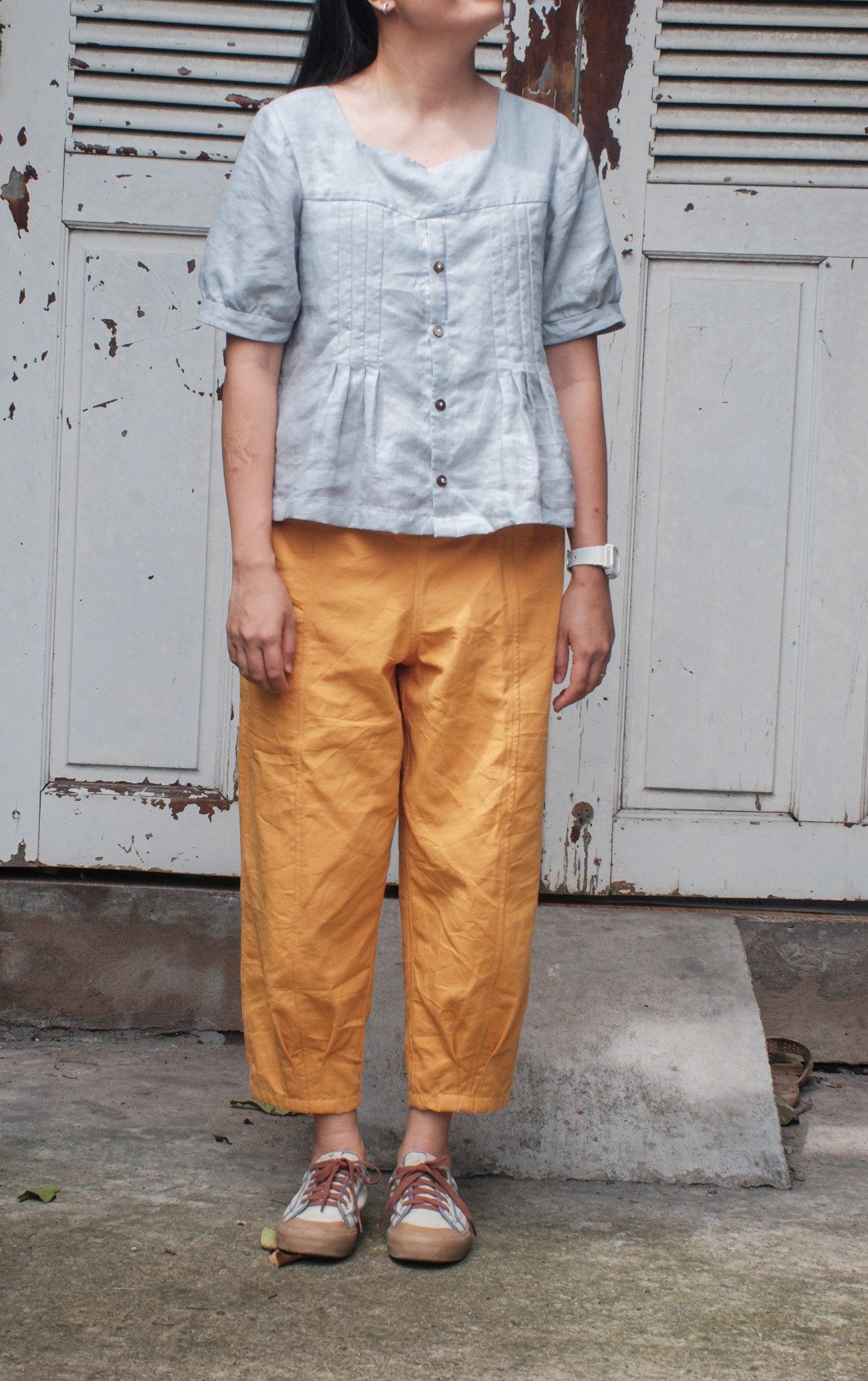  Quần jogger | Halfpanama Jogger pants | CHOI SEWING | PRE-ORDER 