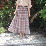  Chân váy linen cài nút | Linen skirt | CHOI SEWING | PRE-ORDER 