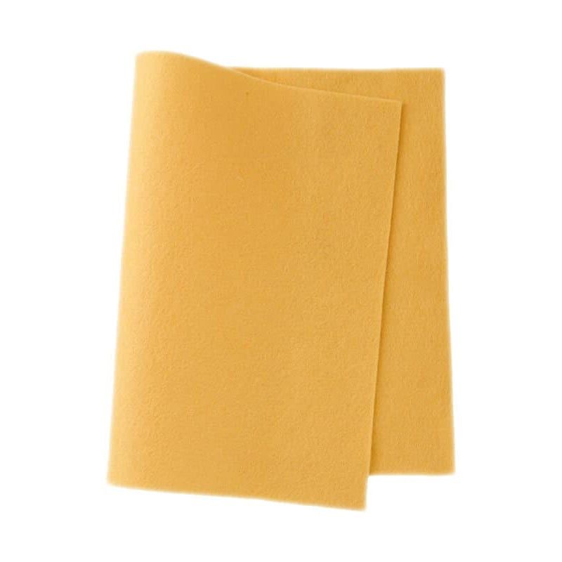  Vải nỉ lông cừu không dệt | Yellow set | True Felt wool | MEANINGFUL CRAFTS 