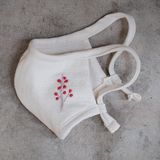  Khẩu trang thêu dây rút | Embroidery mask | Winterberry | Nature | CHOI SEWING 