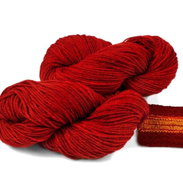  Len lông cừu hữu cơ 100g | Red Organic Wool | FINKHOF 