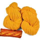  Len lông cừu hữu cơ 100g | Yellow Organic Wool | FINKHOF 