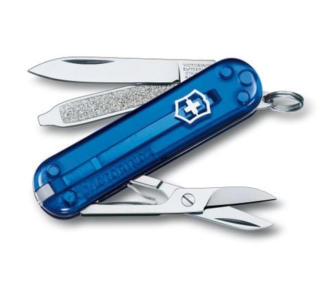  Dao xếp đa năng VICTORINOX Classic SD Trans Blue (58mm) 