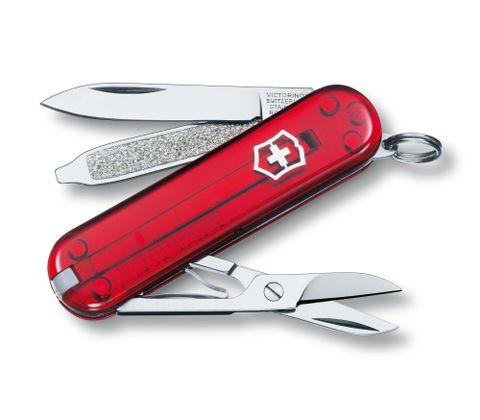  Dao xếp đa năng VICTORINOX Classic SD Trans Red (58mm) 