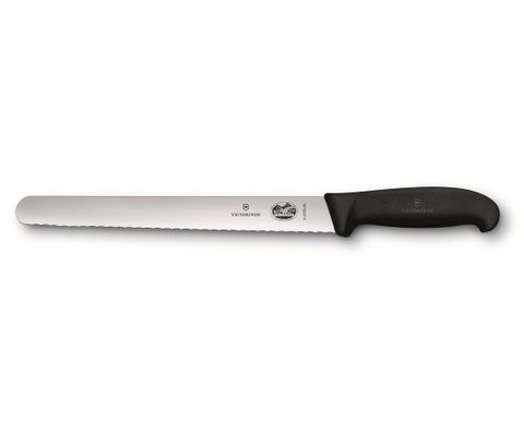  Dao Victorinox Victorinox 5.4233.25 cán đen, lưỡi răng cưa 25cm 