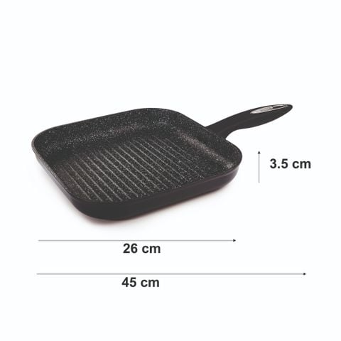  Chảo nướng chống dính vuông Zyliss Ultimate Non-Stick Square Grill Pan 26cm/ 10