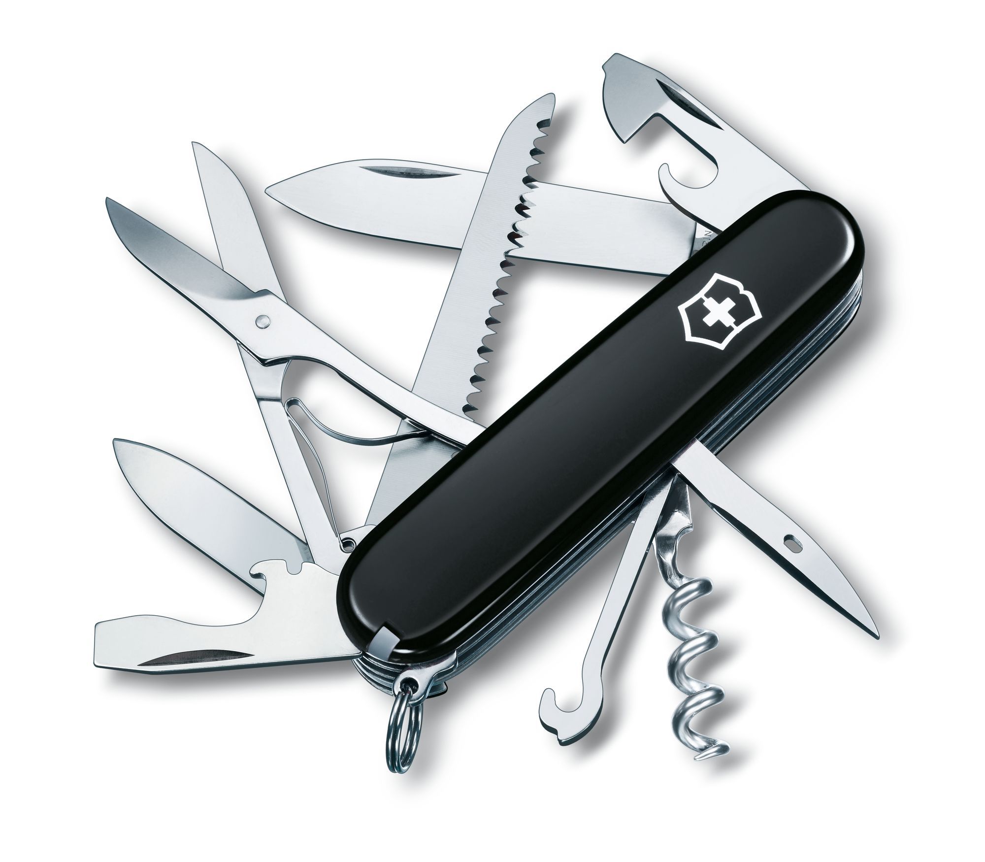 Dao xếp Victorinox Huntsman Black (91mm)