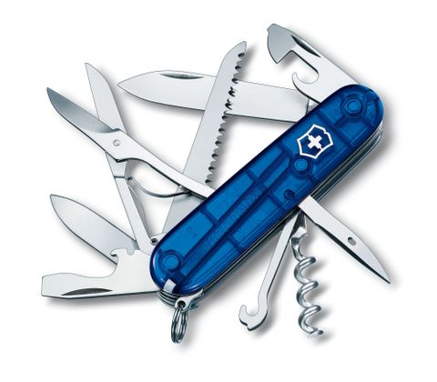  Dao xếp Victorinox Huntsman Blue Trans (91mm) 