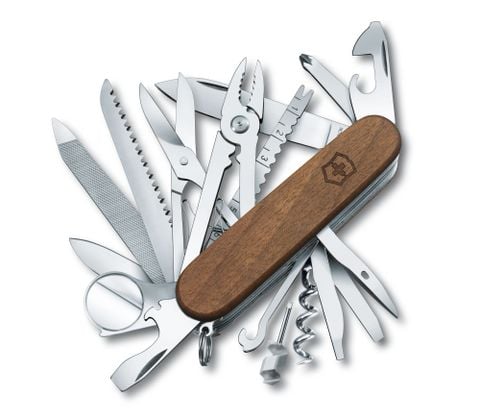  Dao xếp Victorinox Swiss Champ Wood (91mm) 