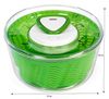 Dụng cụ rửa rau tiện dụng Zyliss Easy Spin 2 Salad Spinner Large Green