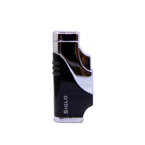 Bật lửa cigar Siglo Triple Frame Lighter đen 