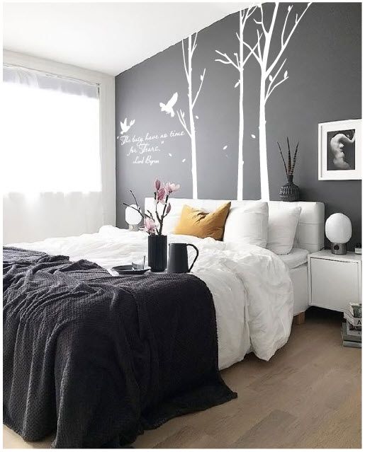 Decal dán tường phòng ngủ