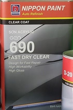  Gen 690 Fast Dry Clear Coat 
