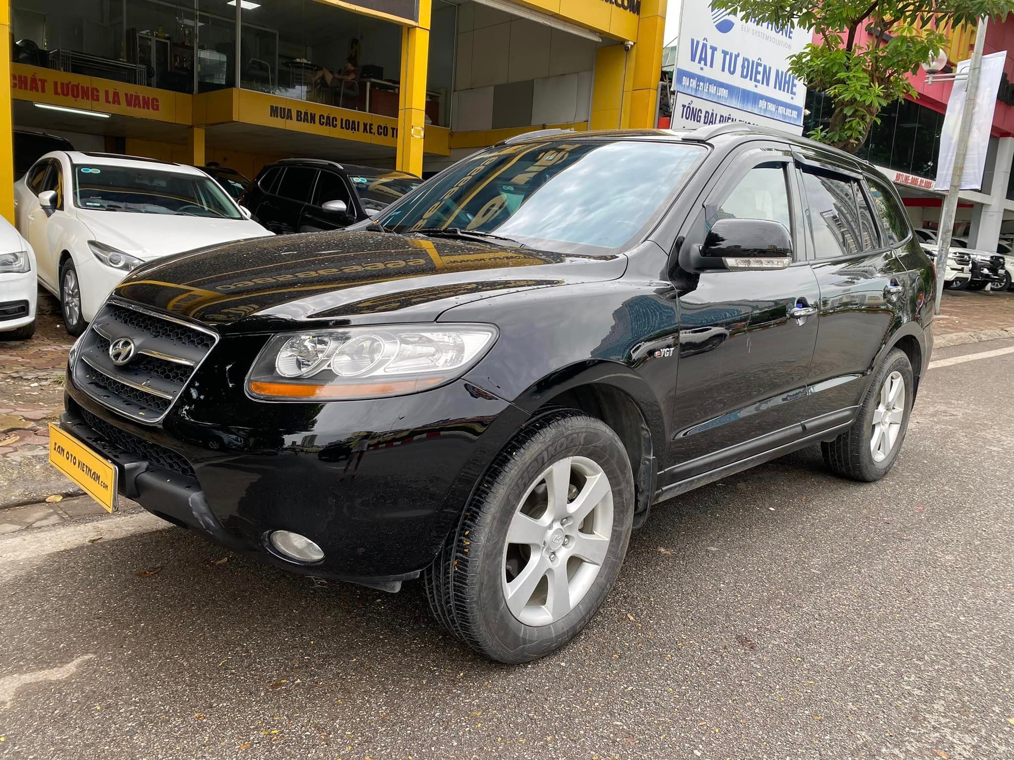 Hyundai Santafe MLX 20L 2009 màu bạc  Ecoauto Chuyên mua bán trao đổi  ký gửi Sửa chữa bảo dưỡng các loại xe ô tô