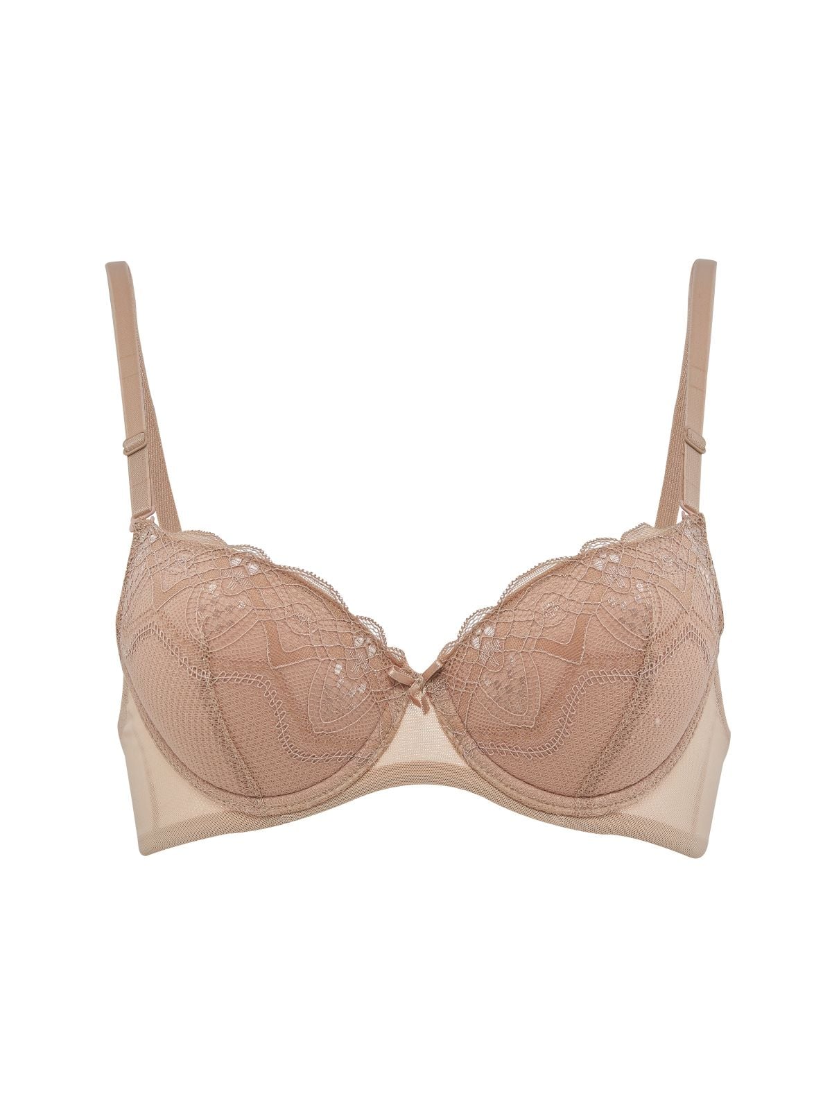  Áo ngực Misaki mút mỏng cúp ren, lưng trơn - 0226 